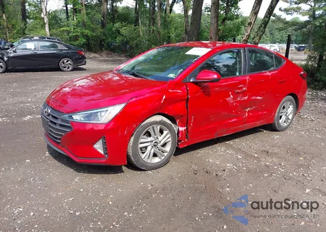 2020 Hyundai Elantra Sel z USA, uszkodzony, nr VIN 5NPD84LF6LH587796